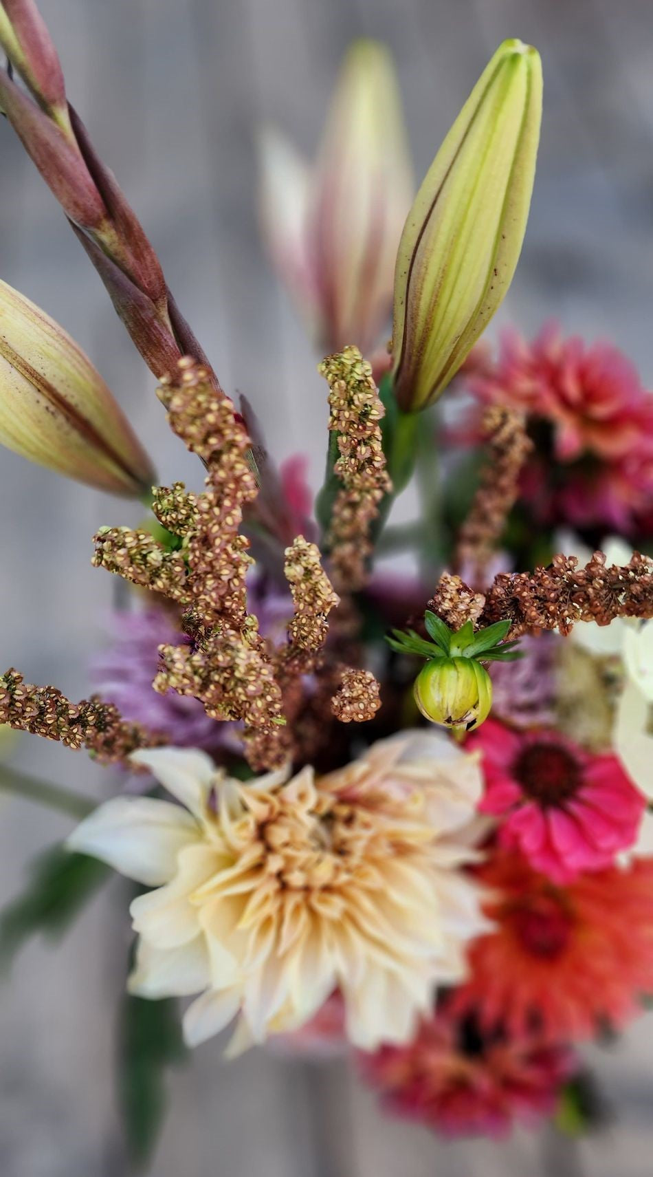 SPARWOOD: 4 SPRING - FALL BOUQUETS