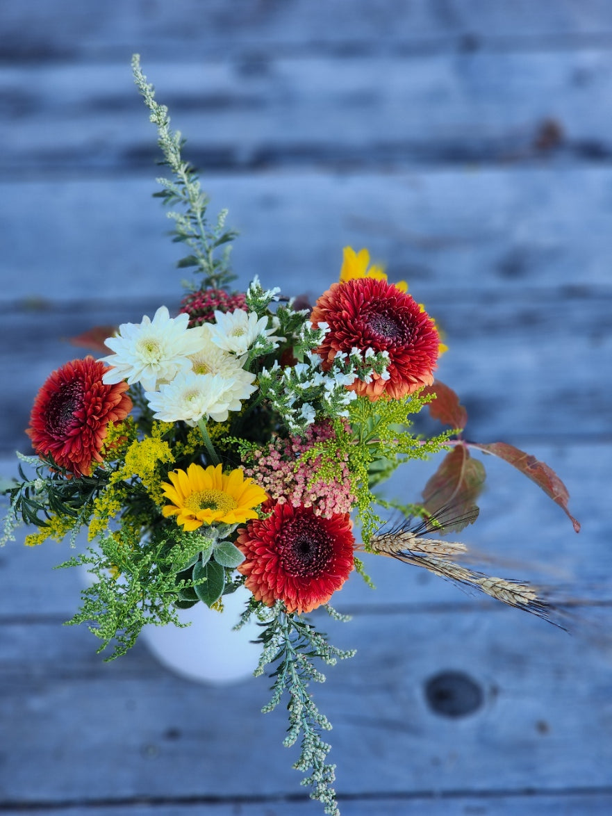 SPARWOOD: 4 SPRING - FALL BOUQUETS