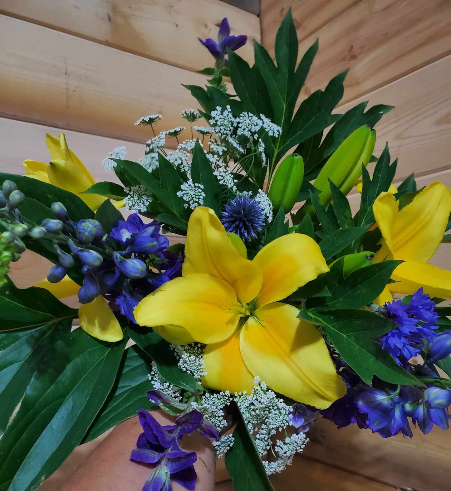 SPARWOOD: 4 SPRING - FALL BOUQUETS