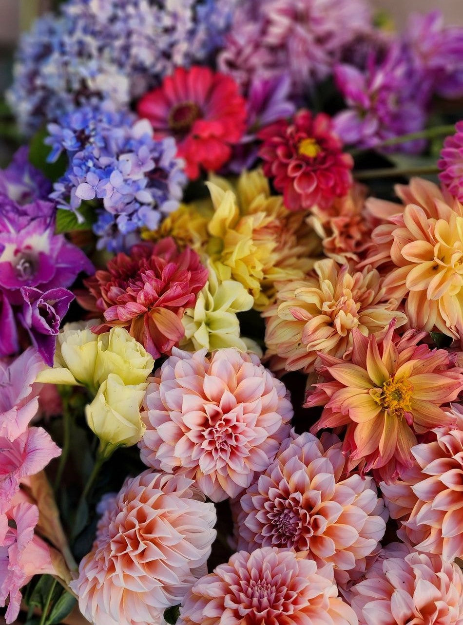 SPARWOOD: 4 SPRING - FALL BOUQUETS